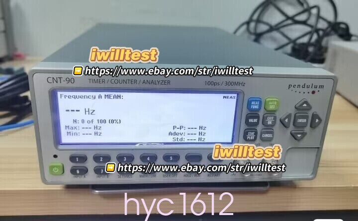 PENDULUM CNT-90 frequency counter time analyzer 300mhz#