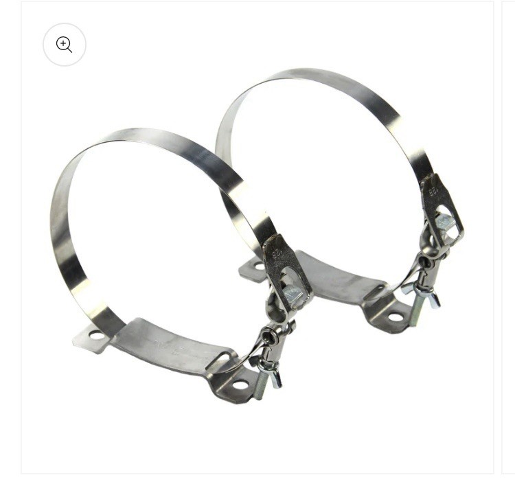 Nitrous Outlet 5 LB Nitrous Bottle Brackets NOS (g