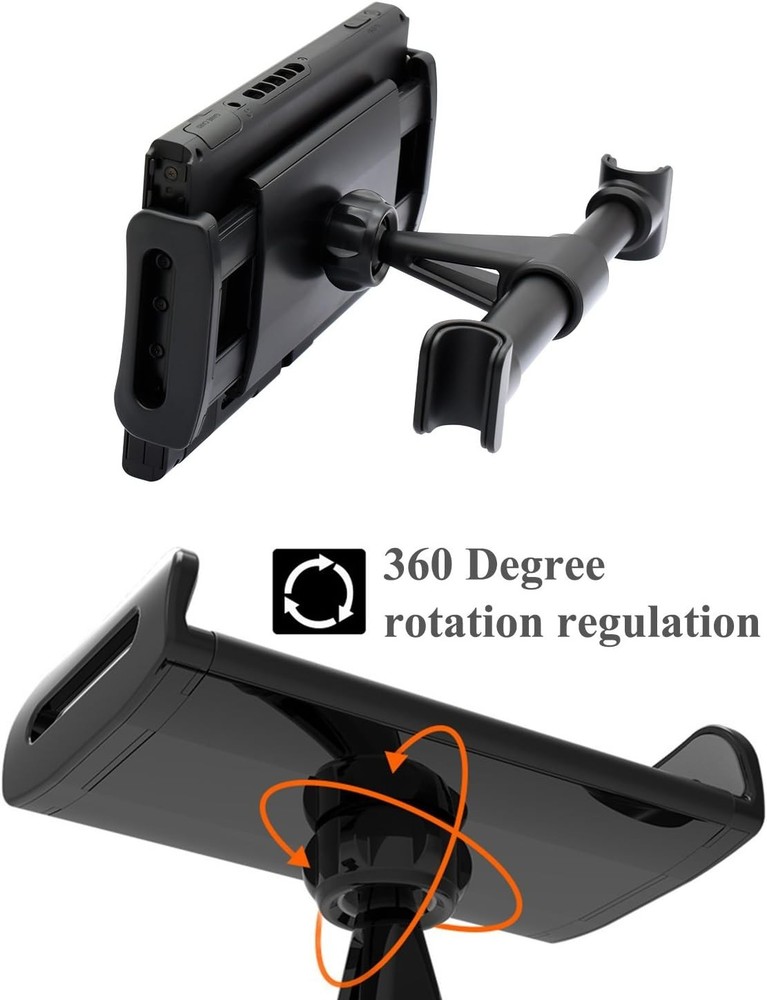 Car Headrest Mount Compatible with Switch 2 Model 2025/ Swith OLED/Switch, Ad...