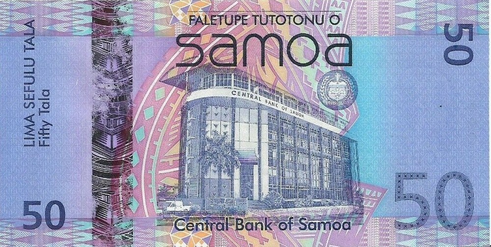 SAMOA 50 Tala 2008 RE000 P41a UNC