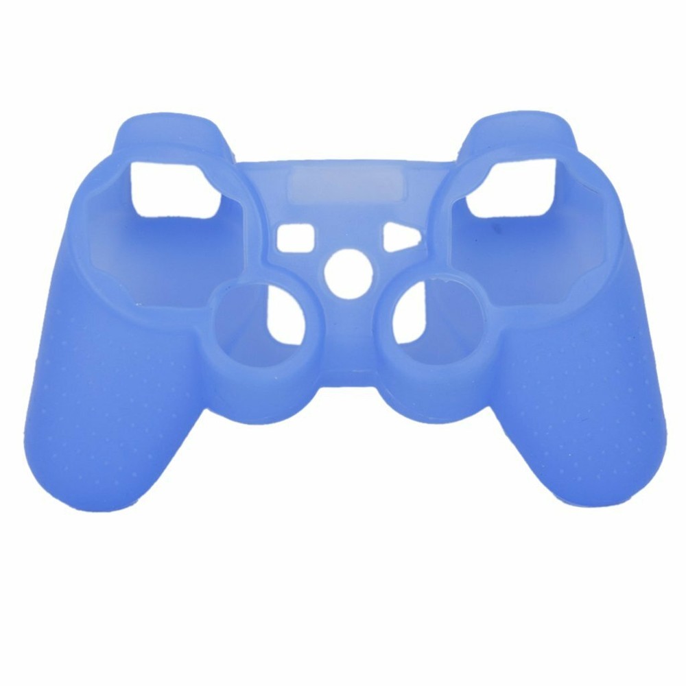 For Playstation PS3 Controller Silicone Rubber Skin Grip Protective Case Cover