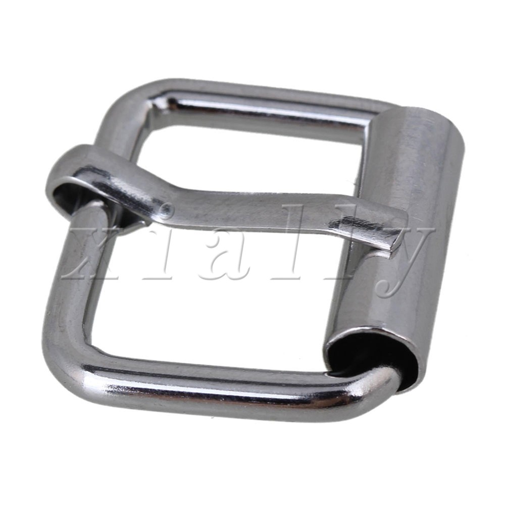 10pcs 2cm Nickel Plated Roller Hardware Pin Buckle Belt Buckle Roller Hardware