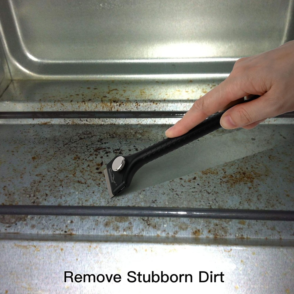 Scraper Tool Kit Long Handle include 2 Pcs Razor & 20 PCS