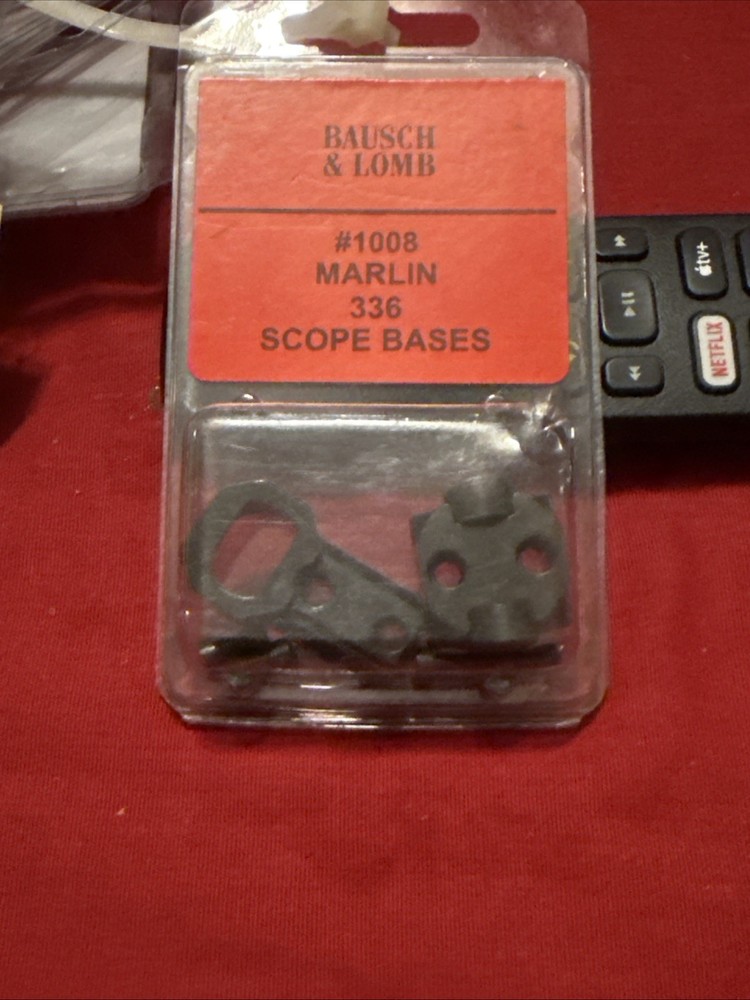 Marlin 336 Scope Mount Bases By Bausch & Lomb Cm