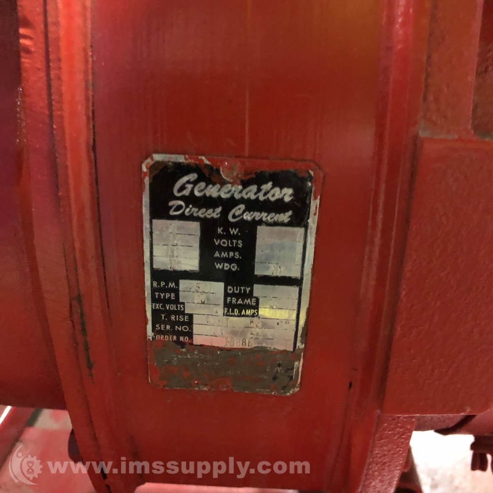 Wisconsin Engine AENLD Vintage Generator 7447