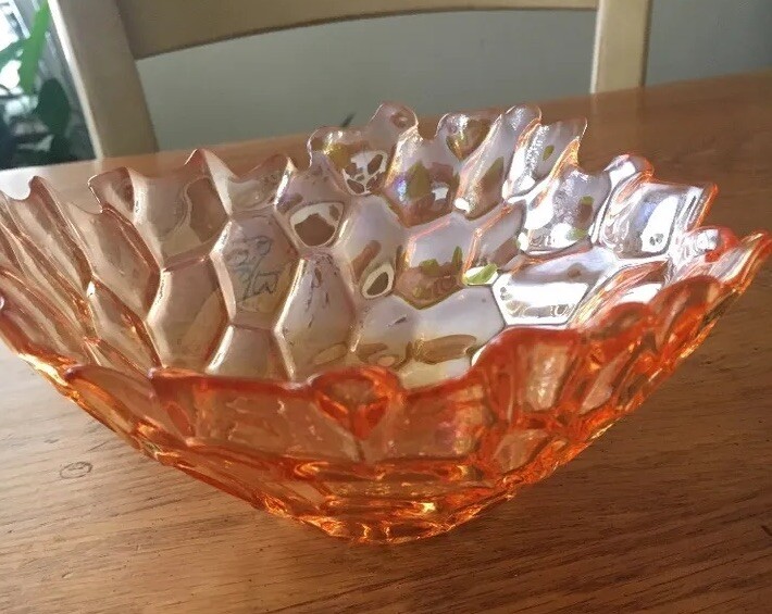 Candy Dish Marigold Colored