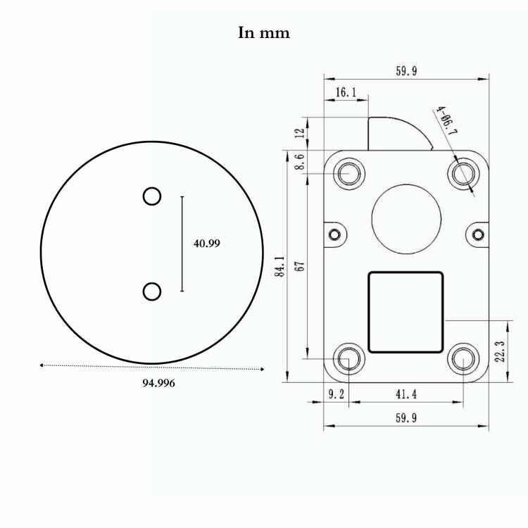 Replace Mesa MSL 500 Safe Lock/Black Keypad Electronic Safe Lock with Swing Bolt