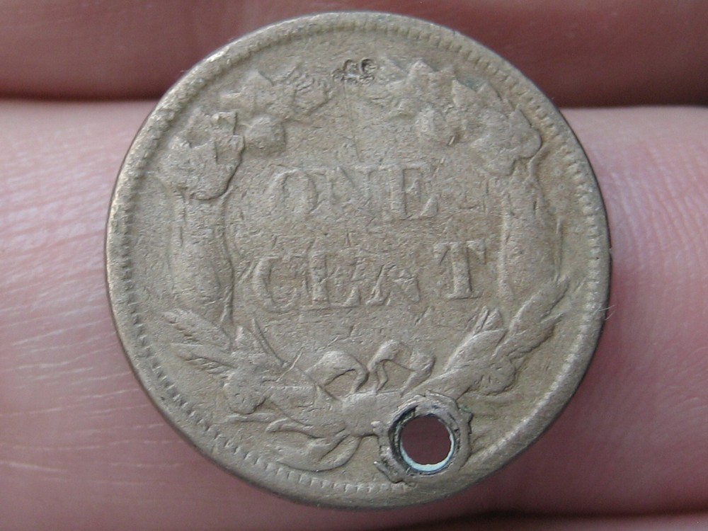 1858 Flying Eagle Penny One Cent- Small Letters, Fine Details