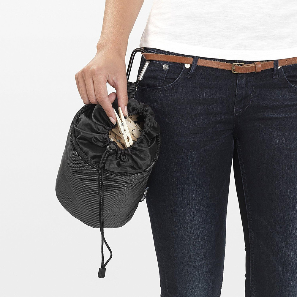 - Premium Peg Bag - Laundry Pegs Storage - Durable Weather-Resistant Materials -