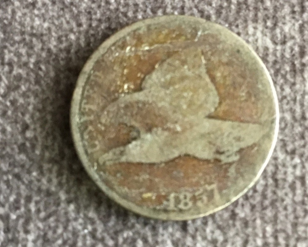 1857 Flying Eagle Cent