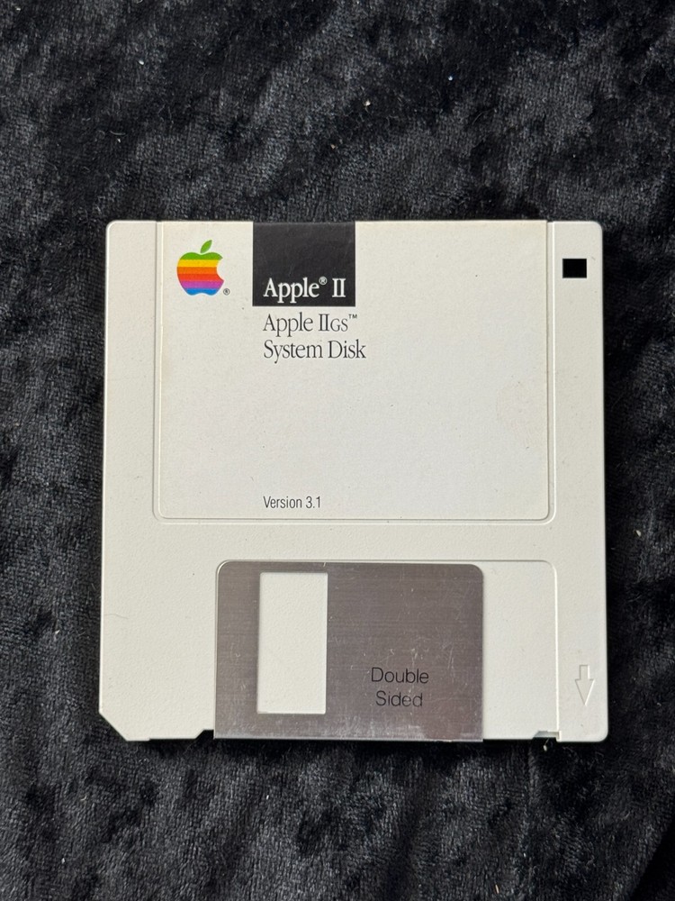 Apple II Apple IIgs System Disk 3.5 Media