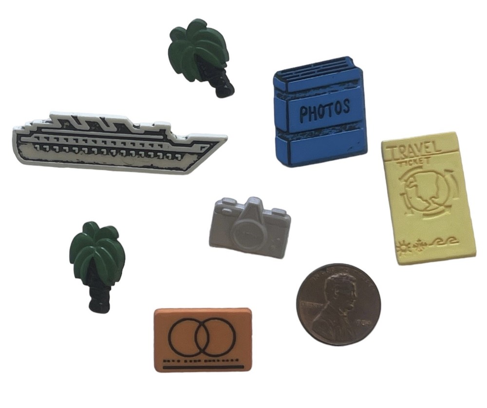 Buttons VACATION Assorted Holiday Pack Favorite Findings Blumenthal Lansing