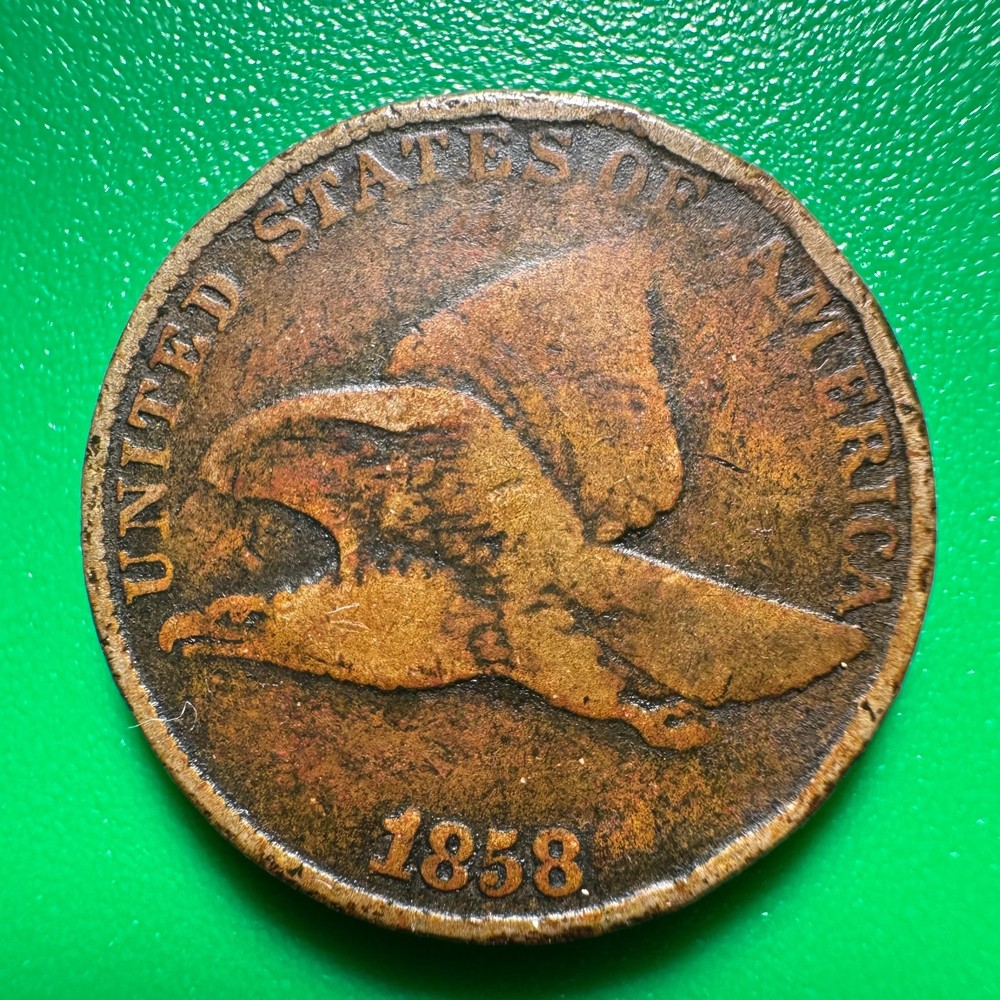 1858 Flying Eagle Cent C154