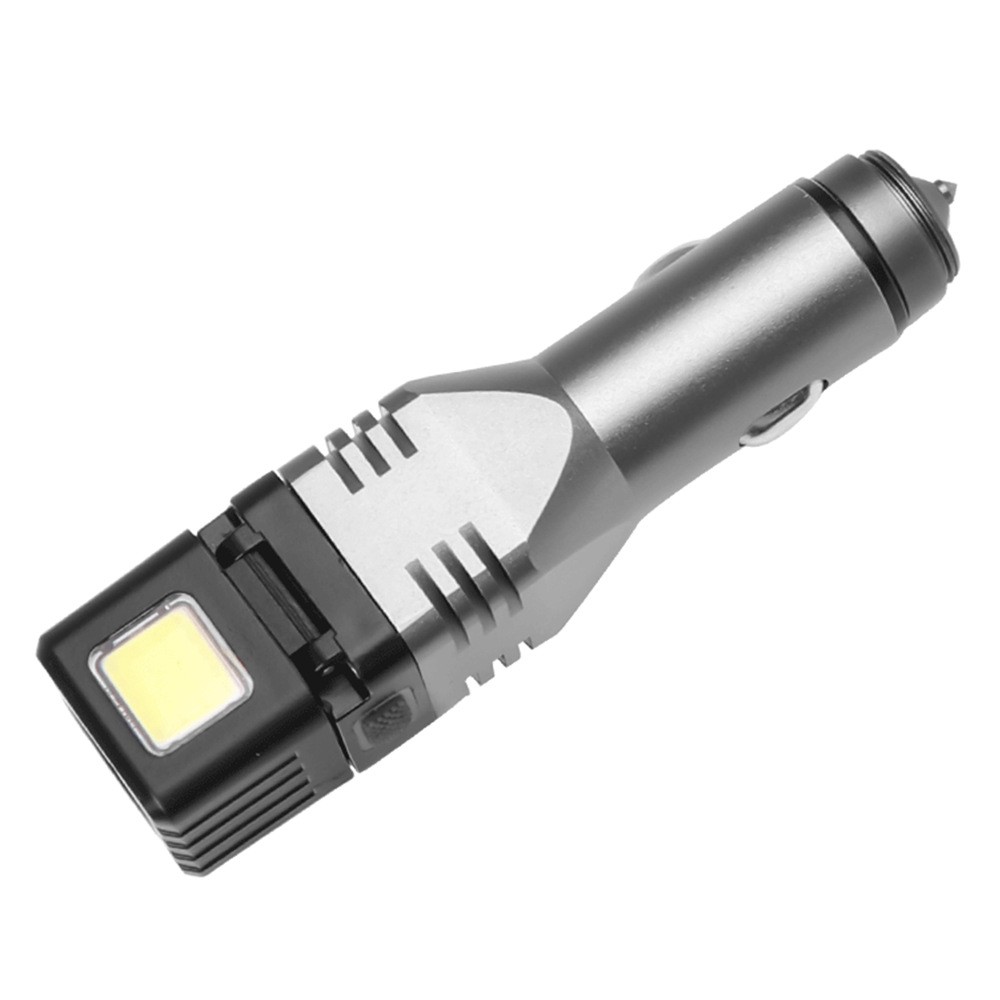 XPG LED Car Cigarette Lighter Flashlight Rechargeable Mini Torch Light