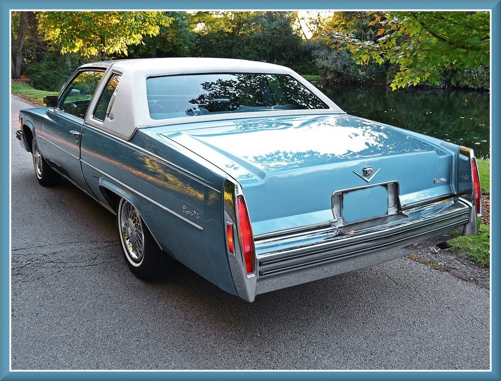 1978 Cadillac Coupe DeVille Blue, Toolbox - Refrigerator Magnet, 42 MIL
