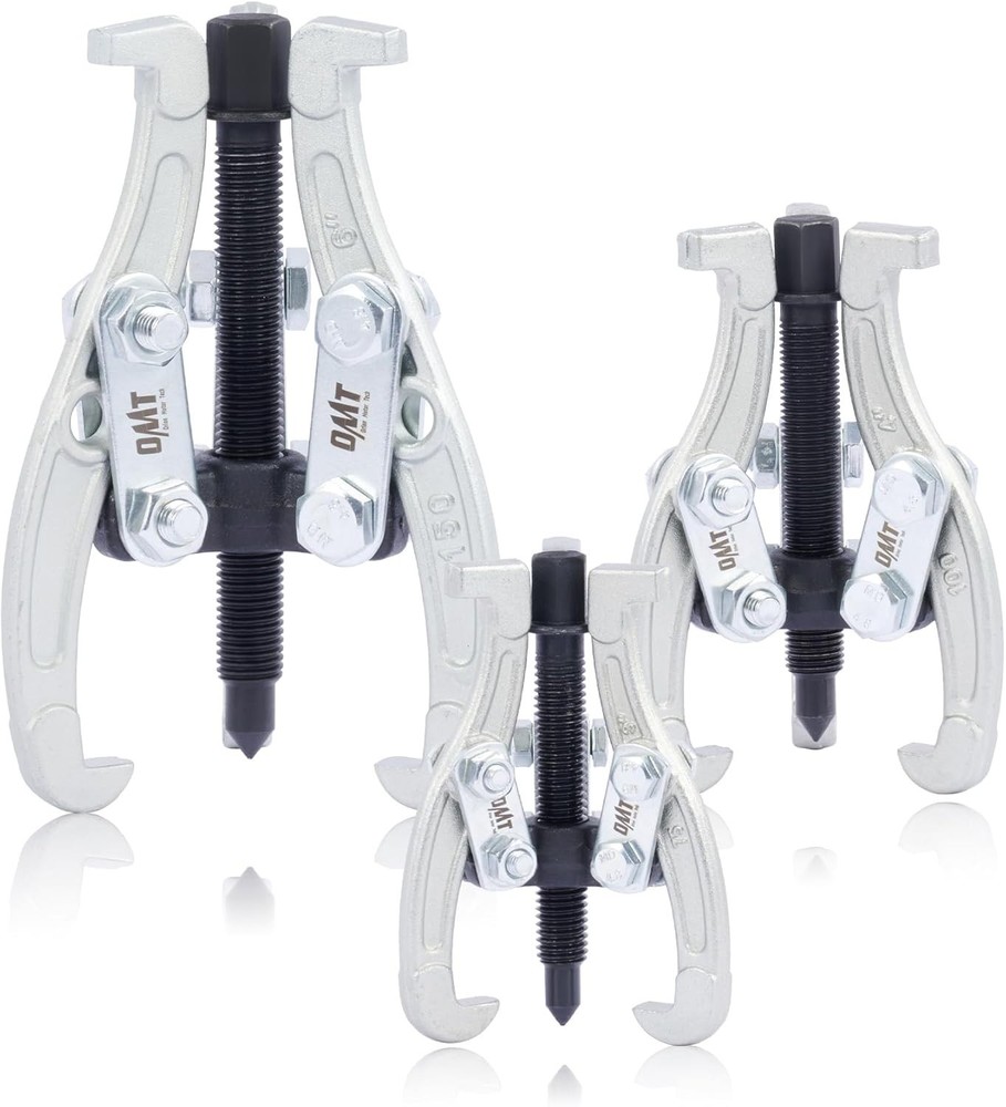 Heavy Duty Pulley Puller with Reversible Jaws - 3 pcs Kit