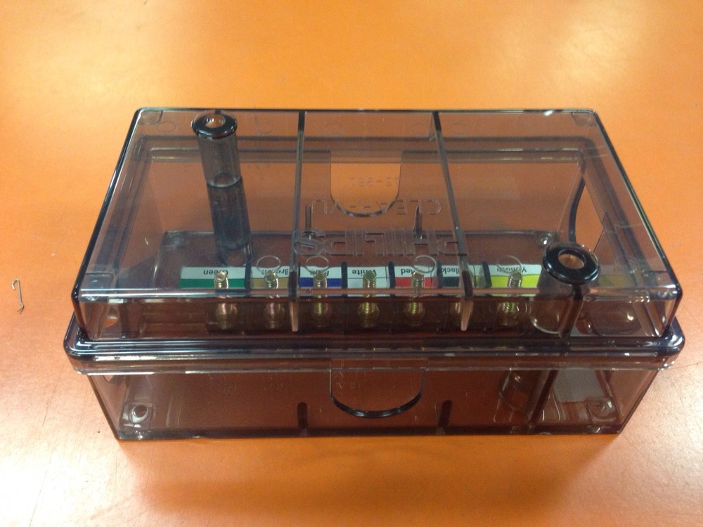 Philips Trailer Wiring Junction 7 Pole Box Weather Proof