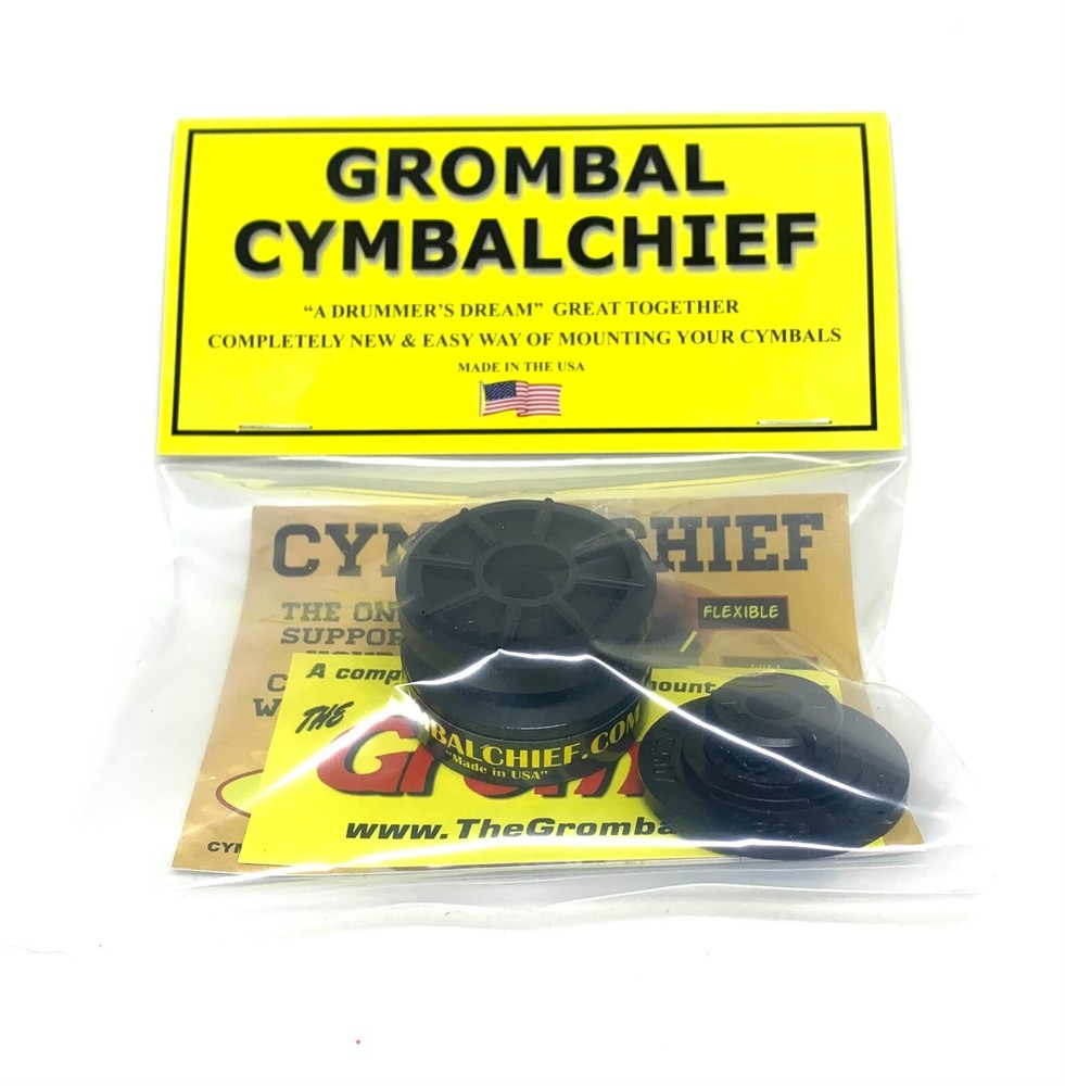 Grombal & CymbalChief Set, Drumset Essentials, ORIGINAL BLACK