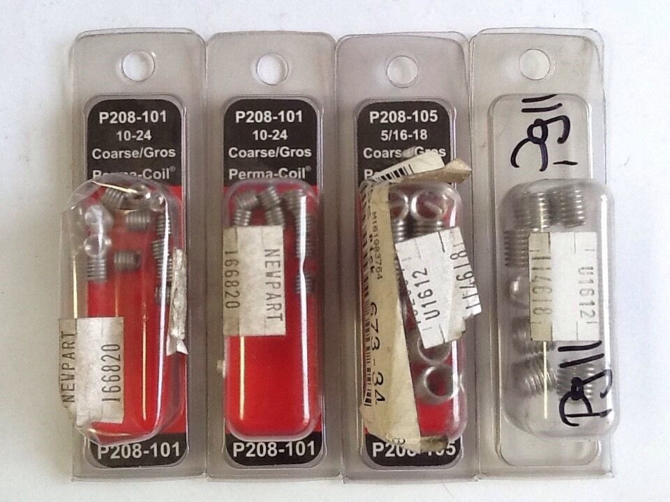 Paulin 208 Series Threaded Inserts [2 Sizes] NOS