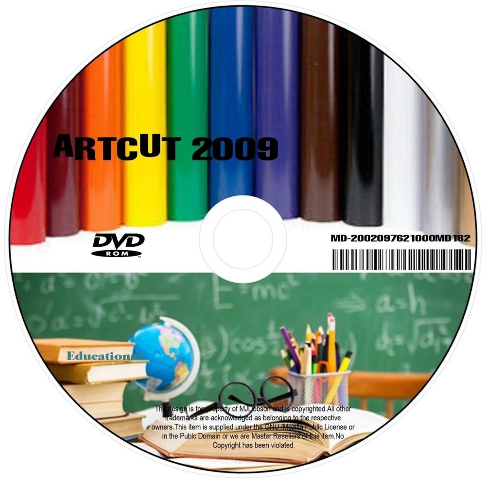 ARTCUT 2009 SOFTWARE VINYL CUTTER PLOTTER - PRO SIGN MAKING