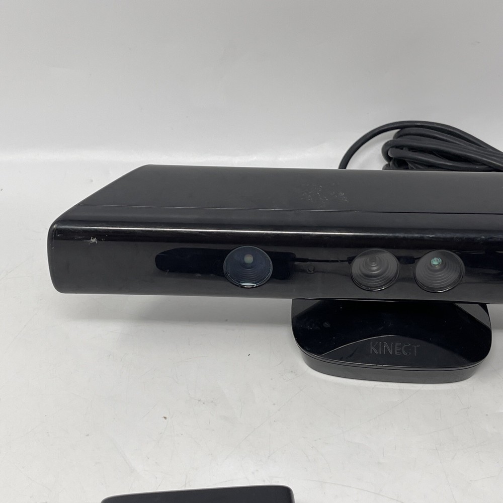 Microsoft Kinect Sensor Bar for Xbox 360 1414 with AC Power Adapter 1429 Tested