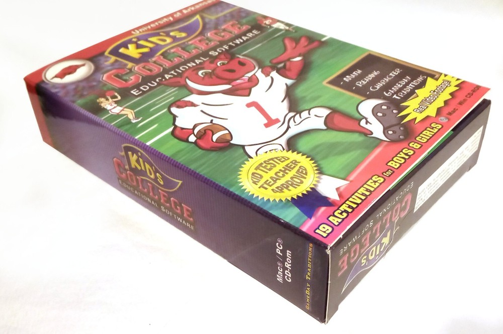 Kids college educational software university of Arkansas software mac/windowsNew