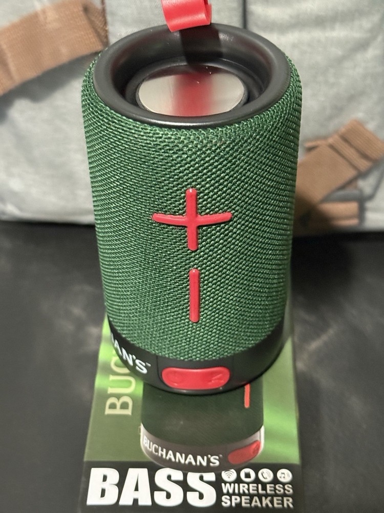 Buchanan’s Bundle. Backpack+Bluetooth Speaker+Cap & Stainless steel Flask. New.