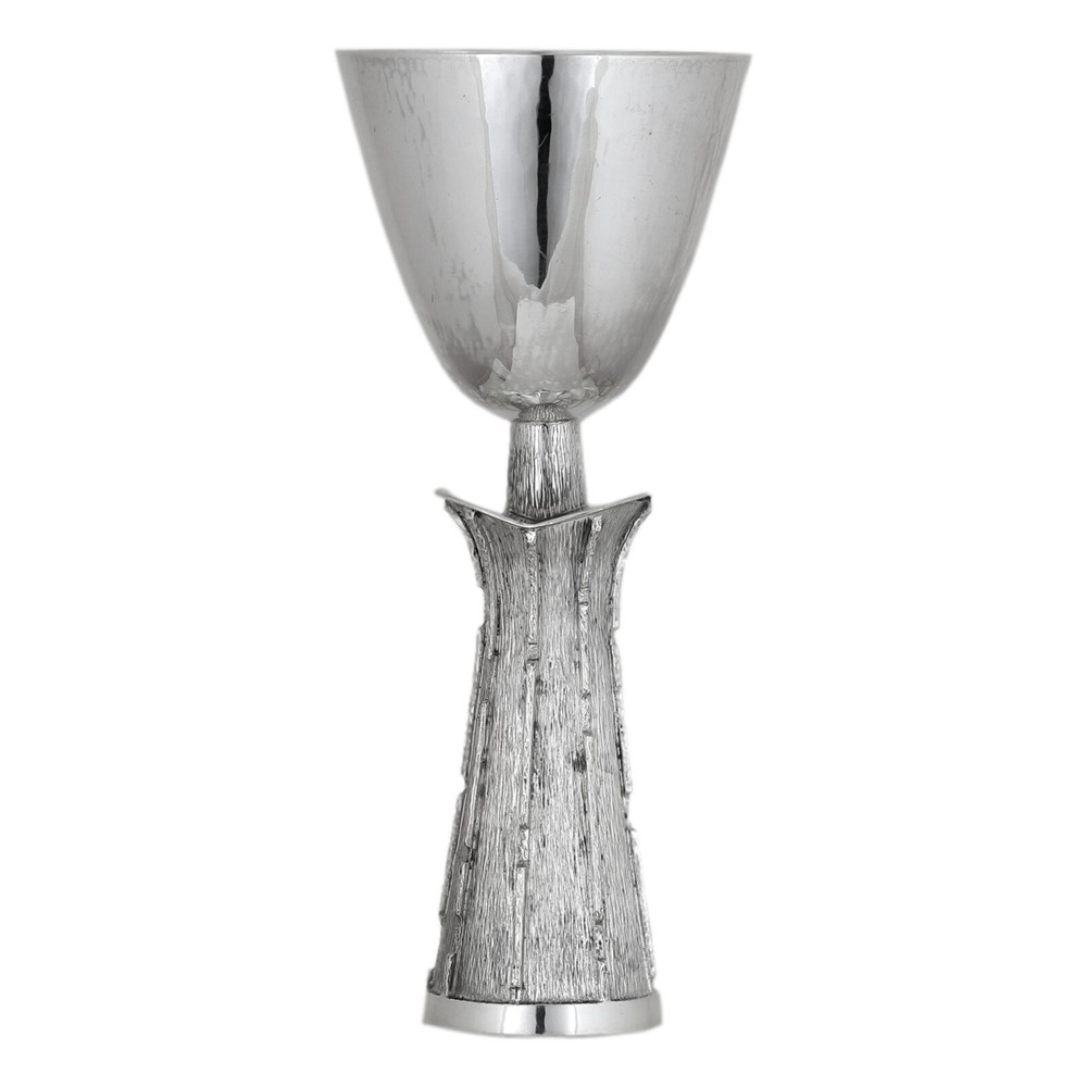 Sterling SILVER - Mid-Century Modern MICHAEL BENSTEAD - Pair Goblets 1973
