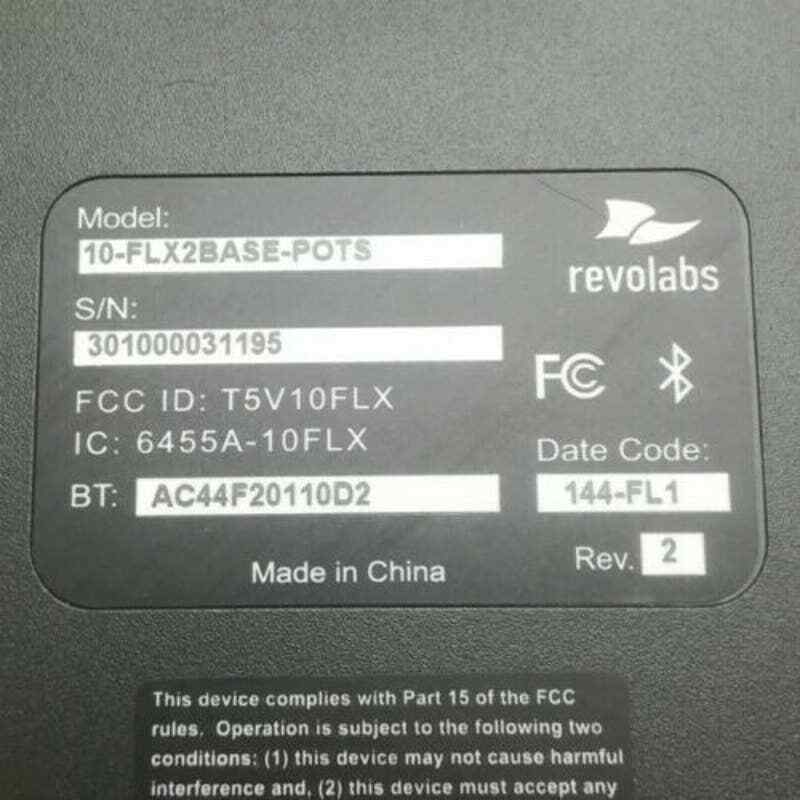 Revolabs FLX2 10-FLX2BASE-POTS Base Station