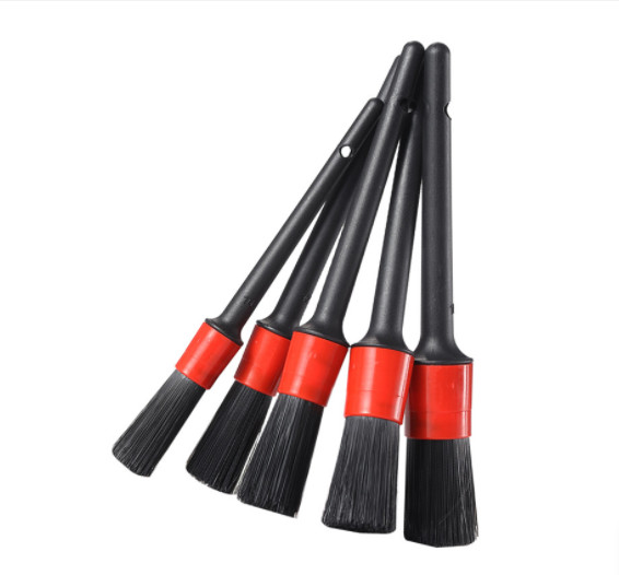 5PCS Soft Bristle Car Detailing Brush Auto Dusting Brush Interior Cleaning Kit