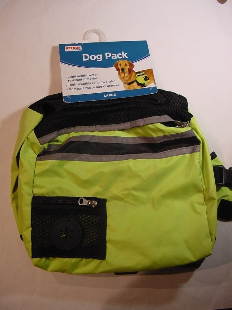 NEW - PETCO DOG PACK - SIZE LARGE
