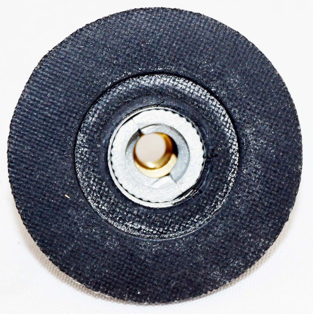 2 Pack Norton 2 x 1/4" Standard Back-up Pad for Type 3 Quick-Change Discs 55103