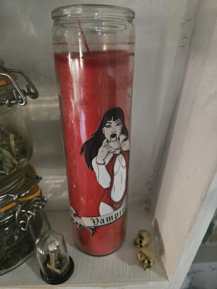Vampirella Prayer Candle