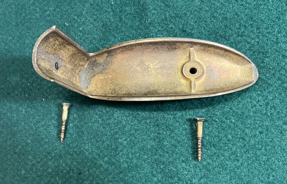 CVA Hawken Percussion Muzzleloader Black Powder Brass Butt Plate