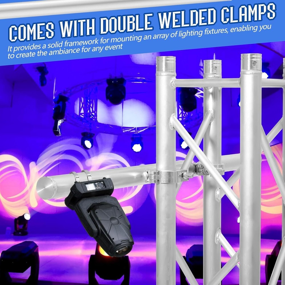 2 Pcs 40 Inch Truss Mounting Pole Extension for Stage Lighting...