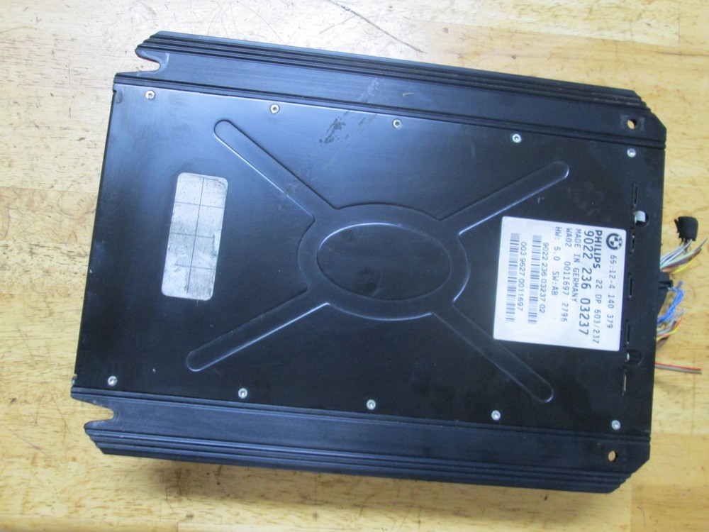 1997 BMW 528i Philips DSP Amp Amplifier OEM