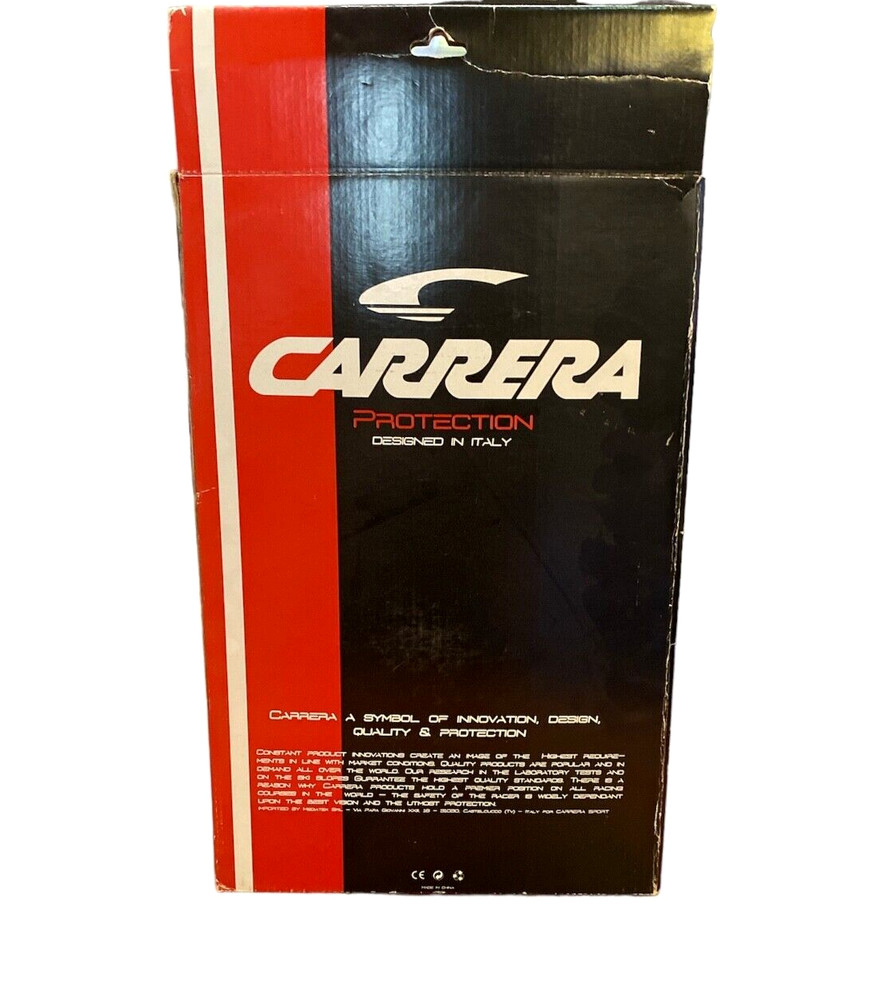 Carrera Ski Protection Back Black/White Small