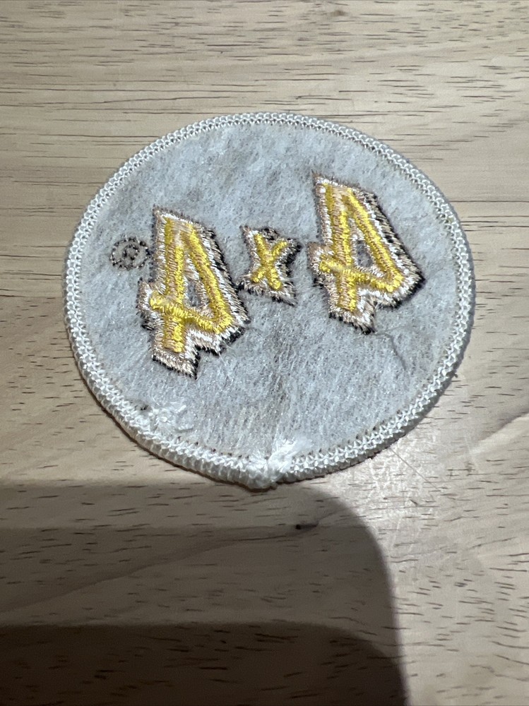 4 X 4 Four Wheel Truck Round Patch