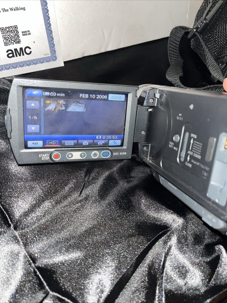 The Walking Dead Screen Used Interview Camcorder Prop