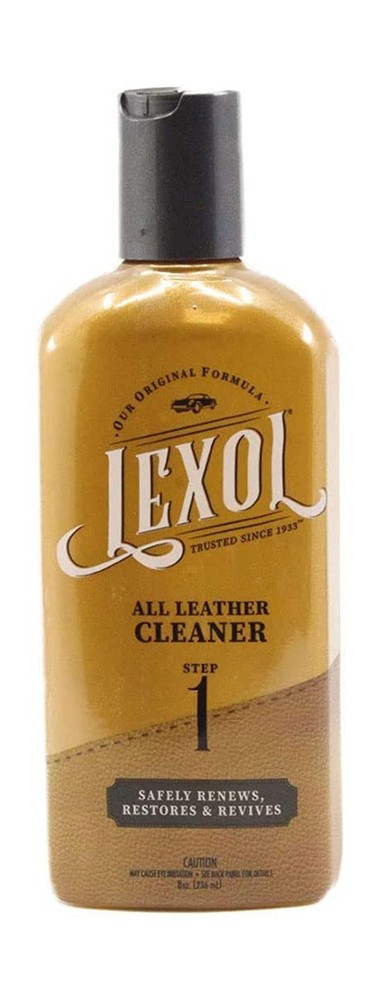 Lexol E301125500 pH-Balanced Leather Cleaner, 8 oz Original Cleaner