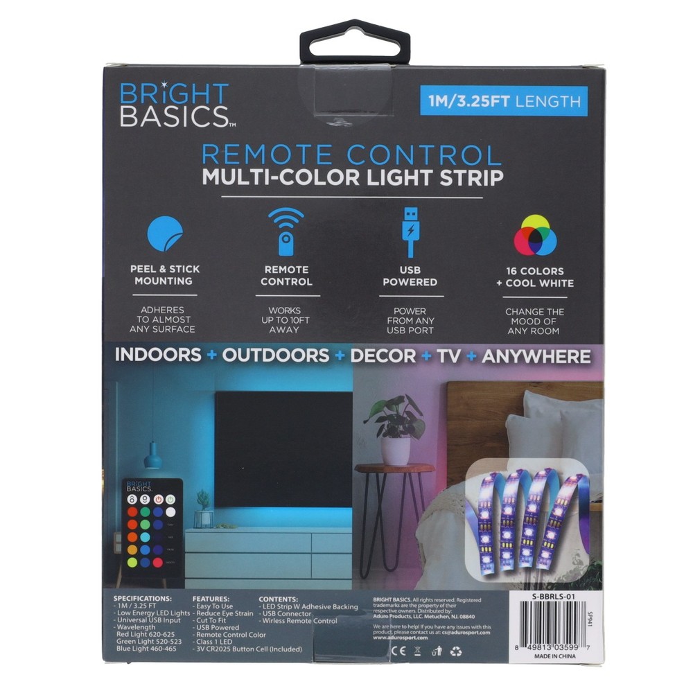 Bright Basics SBBRLS01 Remote Multi-color Light