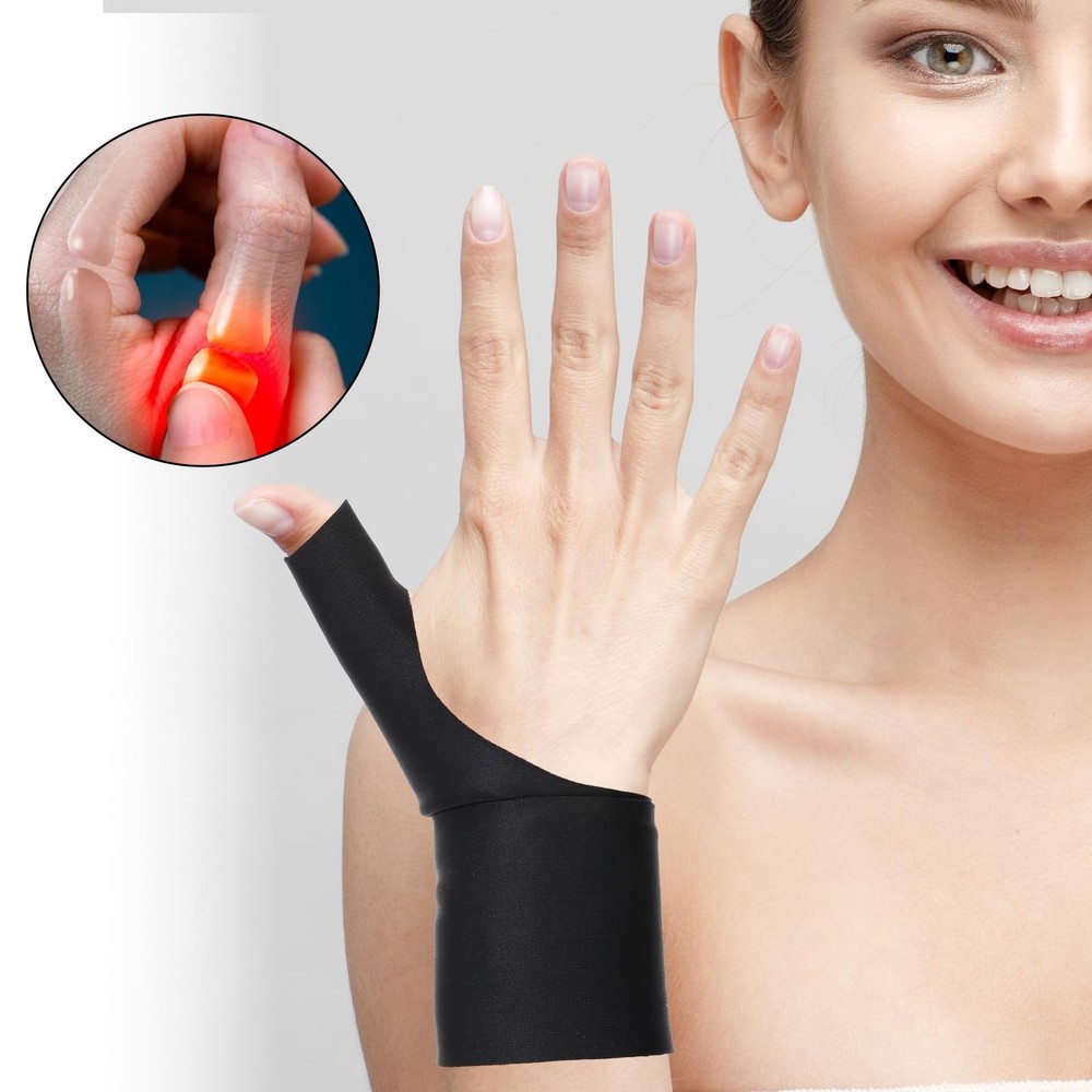 Wanmu 2 Pcs Thumb Wrist Brace Compression Sleeve, Elastic Protector Support...