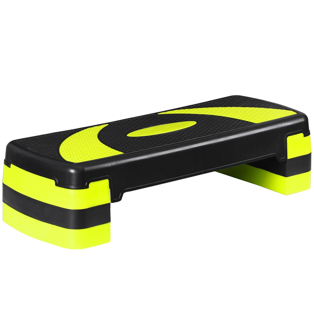 31" Adjustable Exercise Workout Aerobic Stepper Step Platform Trainer 3-Level