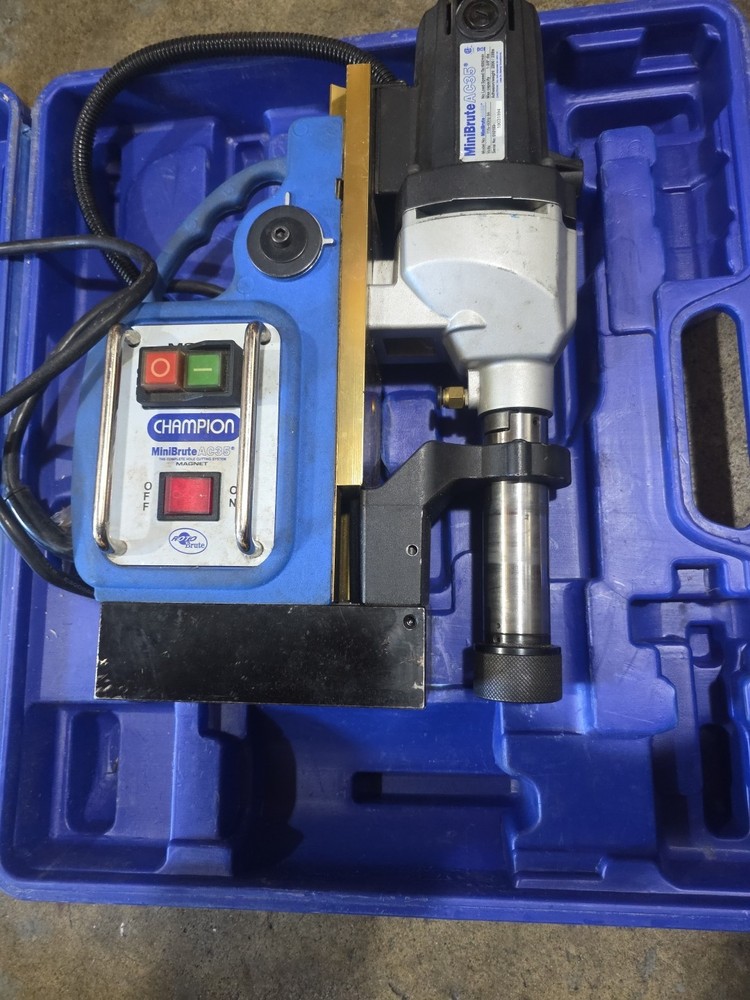 Champion Miniature AC35 The Complete Hole Cutting System Magnet