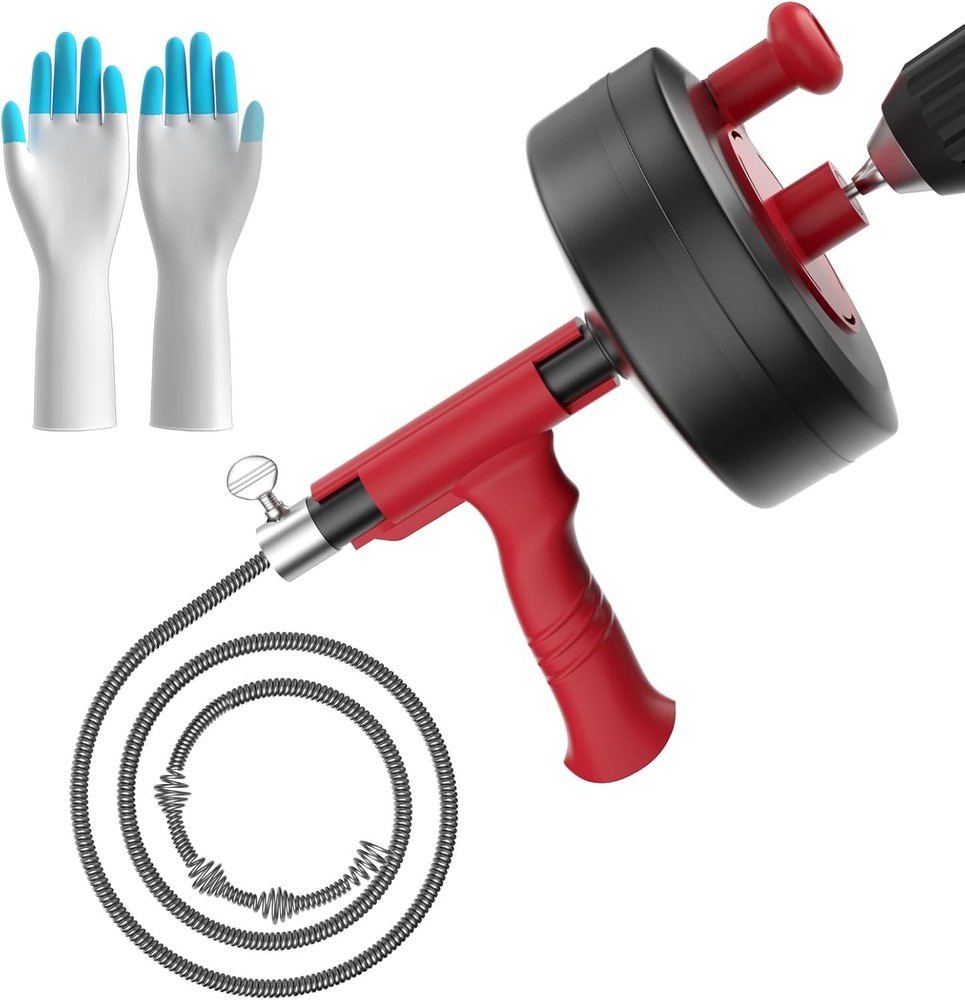 Versatile 25ft Drain Cleaning Snake – Eco-Friendly Solution for Showers & Tubs
