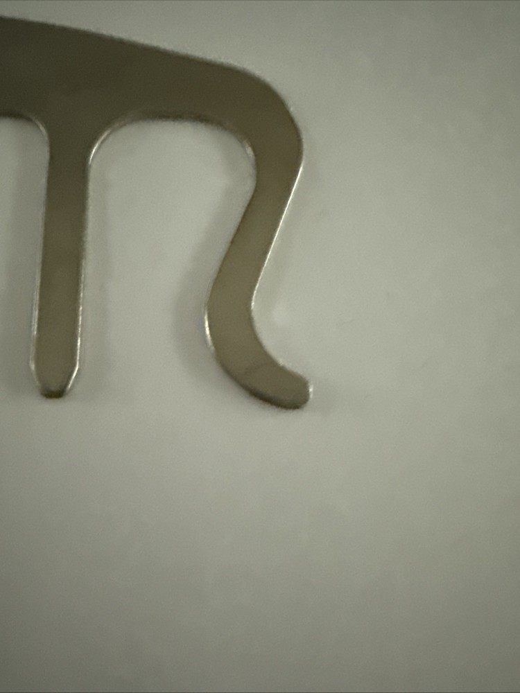 Sheet Music Page Clip, Silvertone