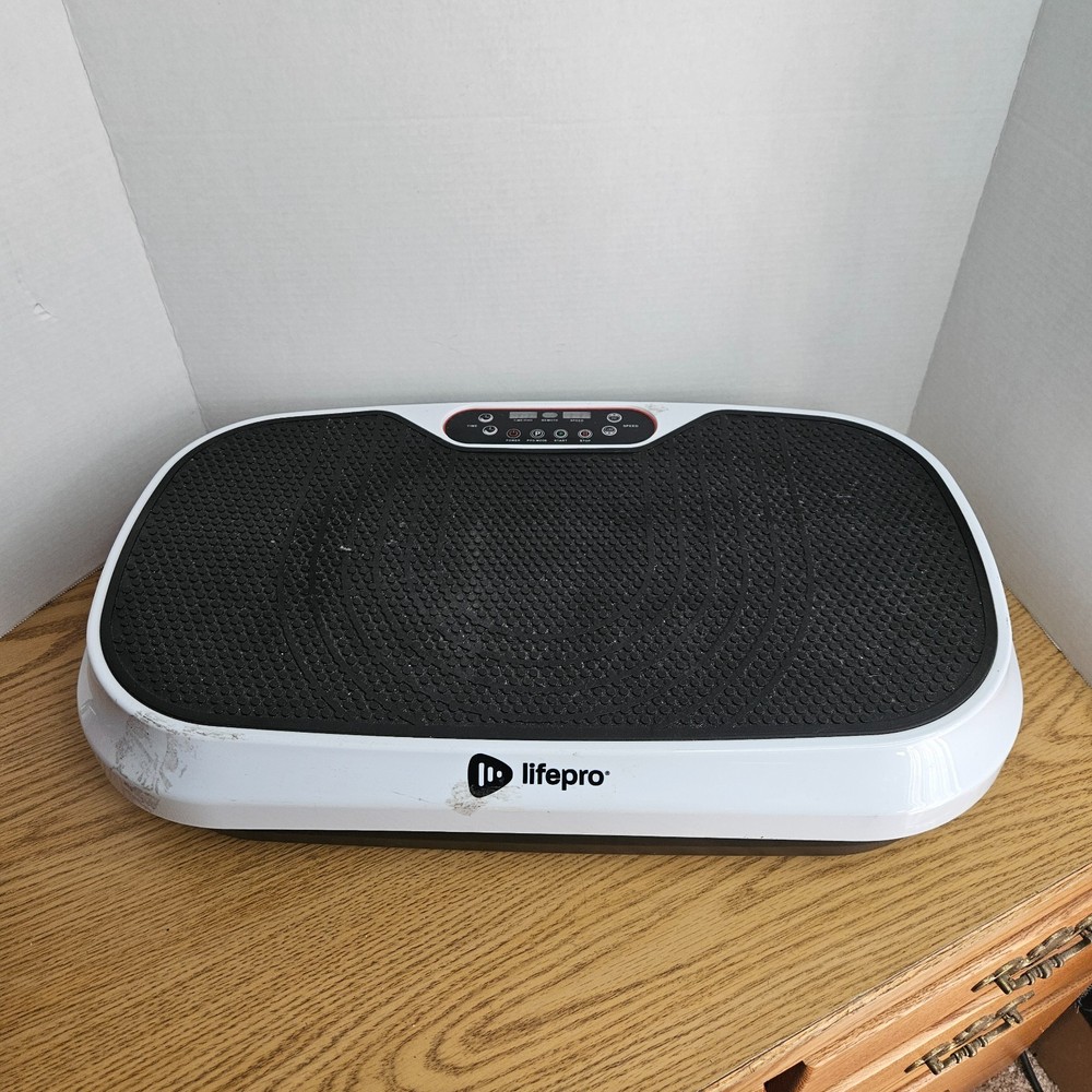 Life Pro Waver Vibration Plate Exercise Machine White (Plate Only)
