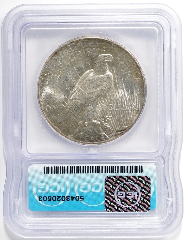 1926 (P) Peace Dollar ICG MS-65