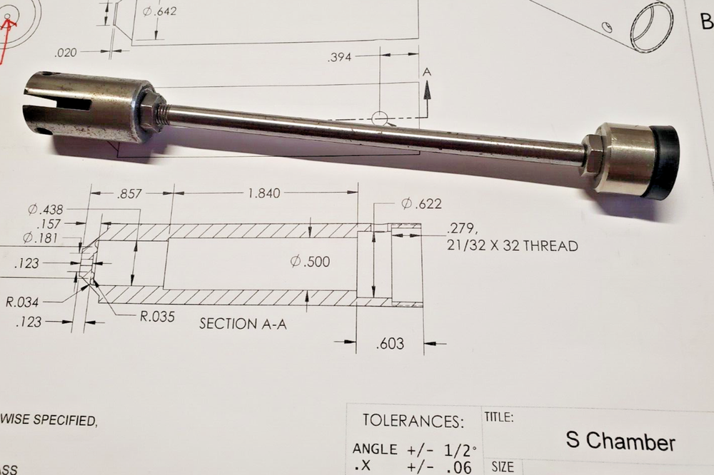 Sheridan C Adjustable Pump Rod (11/64" link pin)