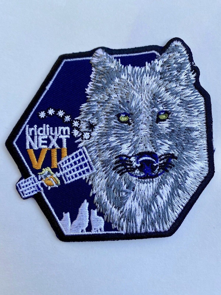 Iridium NEXT Launch 7 - FALCON 9 SATELLITE 3.5” PATCH